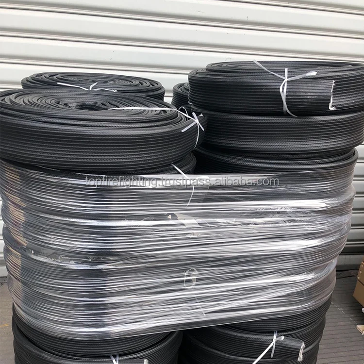 High Pressure Rubber Hose Pipe 2.5 Inch Lay Flat Fire Fighting Hose