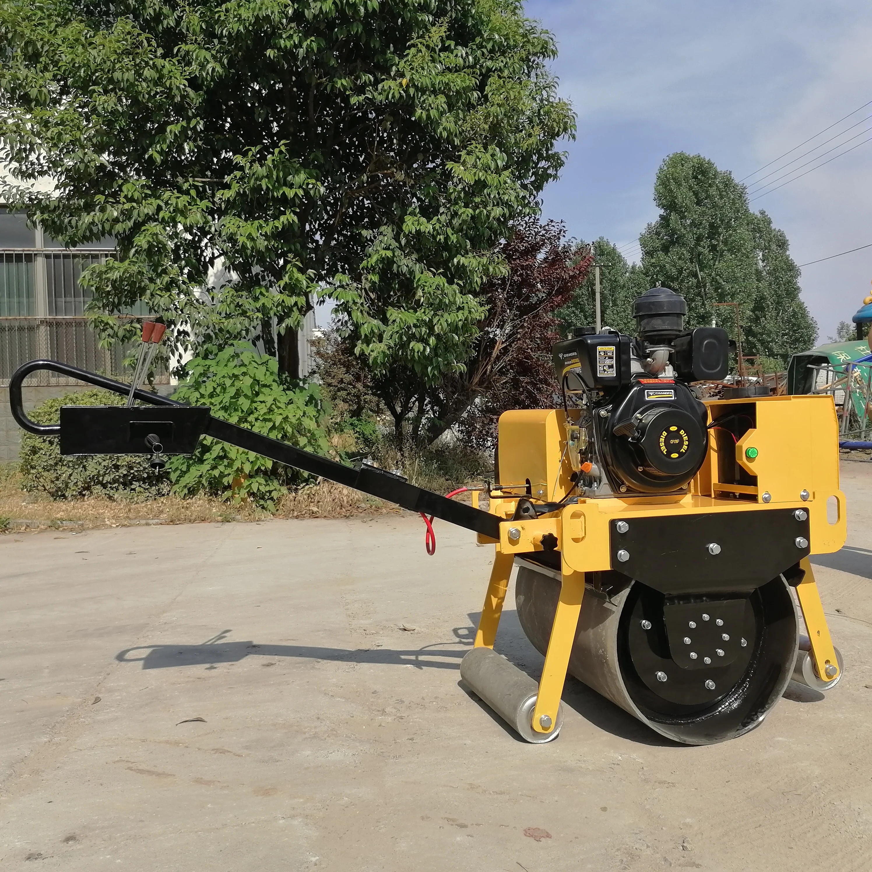 Оптовая продажа 6.7kw 4 k wconstruction машина гидравлический дорожный каток для продажи
