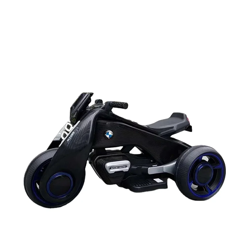 
Kids electric tricycle three-wheeled motorcycle electric three-wheeled, 6V battery powered electric motorcycle three-wheeled 