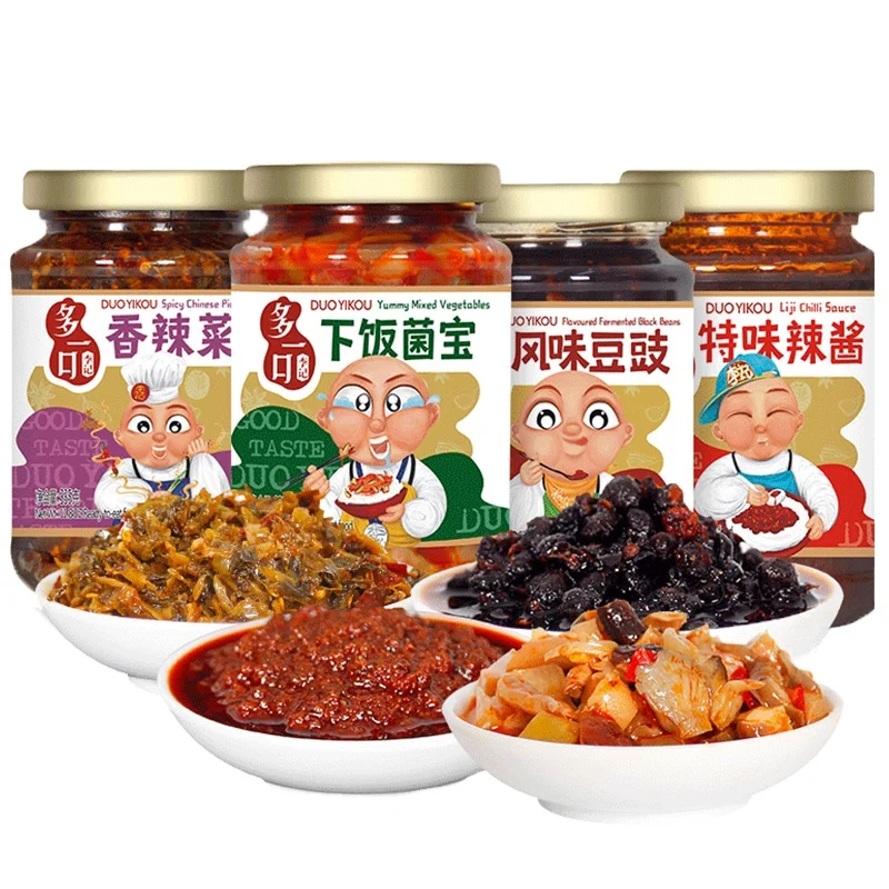 
DUO YIKOU Yummy Mixed Vegetables Pickles/Sihuan factory sale OEM style Chinese kimchi 