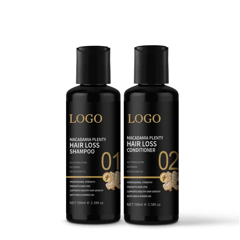 OEM Hair Growth Products Sets Enhance  Regrowth Hair Scalp Care Private Label Prevent Hair Loss Shampoo Conditioner set