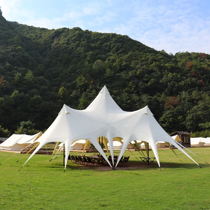 portable 8+ persons Camping & Hiking outdoor beach tent camping big awning large event party flysheet canopy Sun Shade Shelter