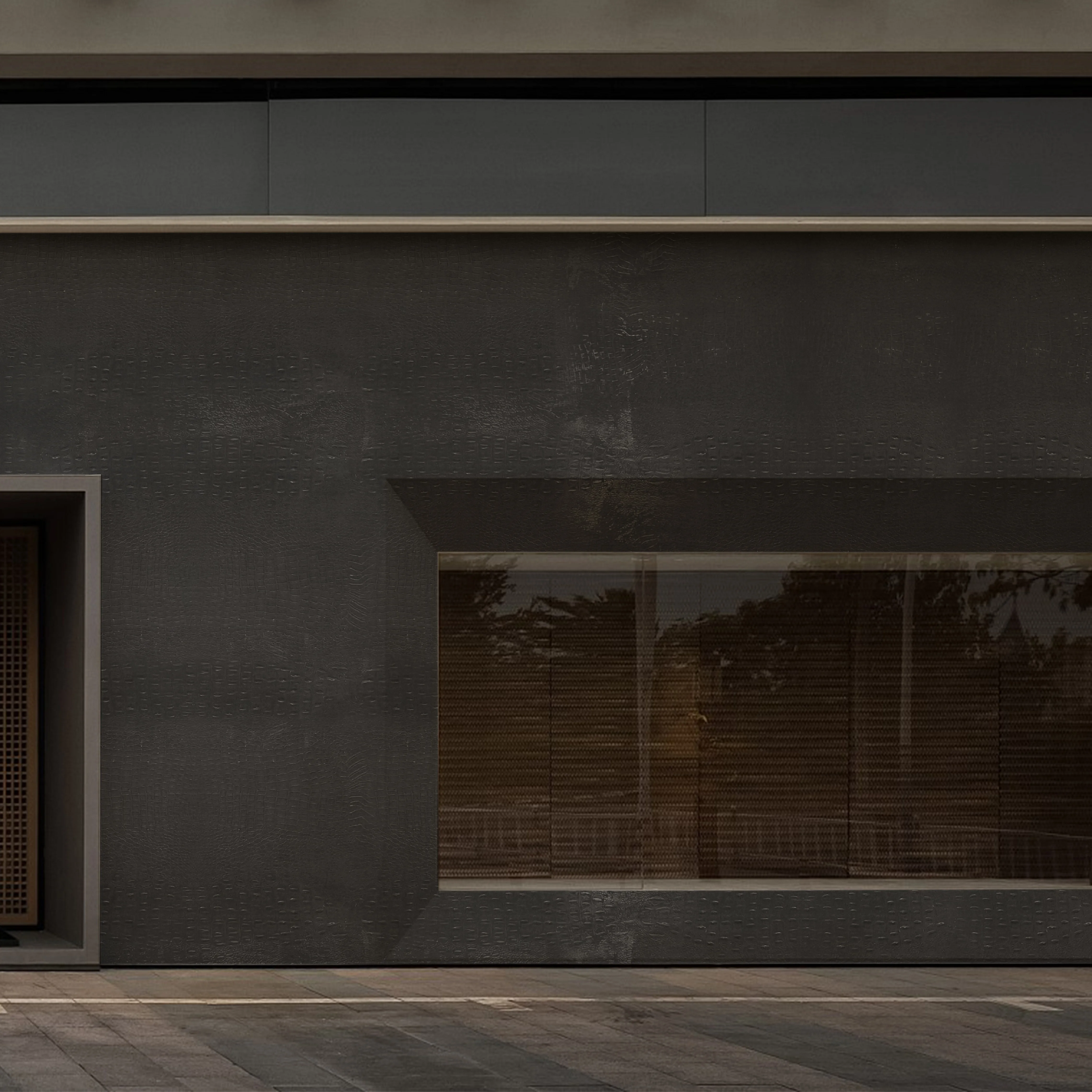 New Building Material Flexible Bendable Veneer Stone Crocodile Skin Rock Stone Cladding  Tile