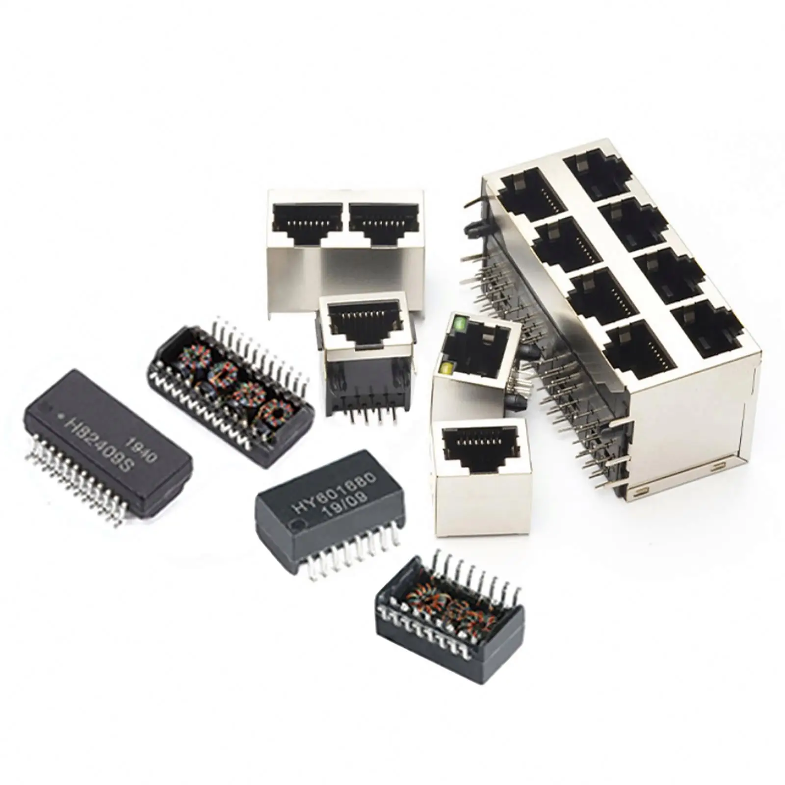 PE-64937NL RJ45  New original WXRKDZ Filter LAN Transformer