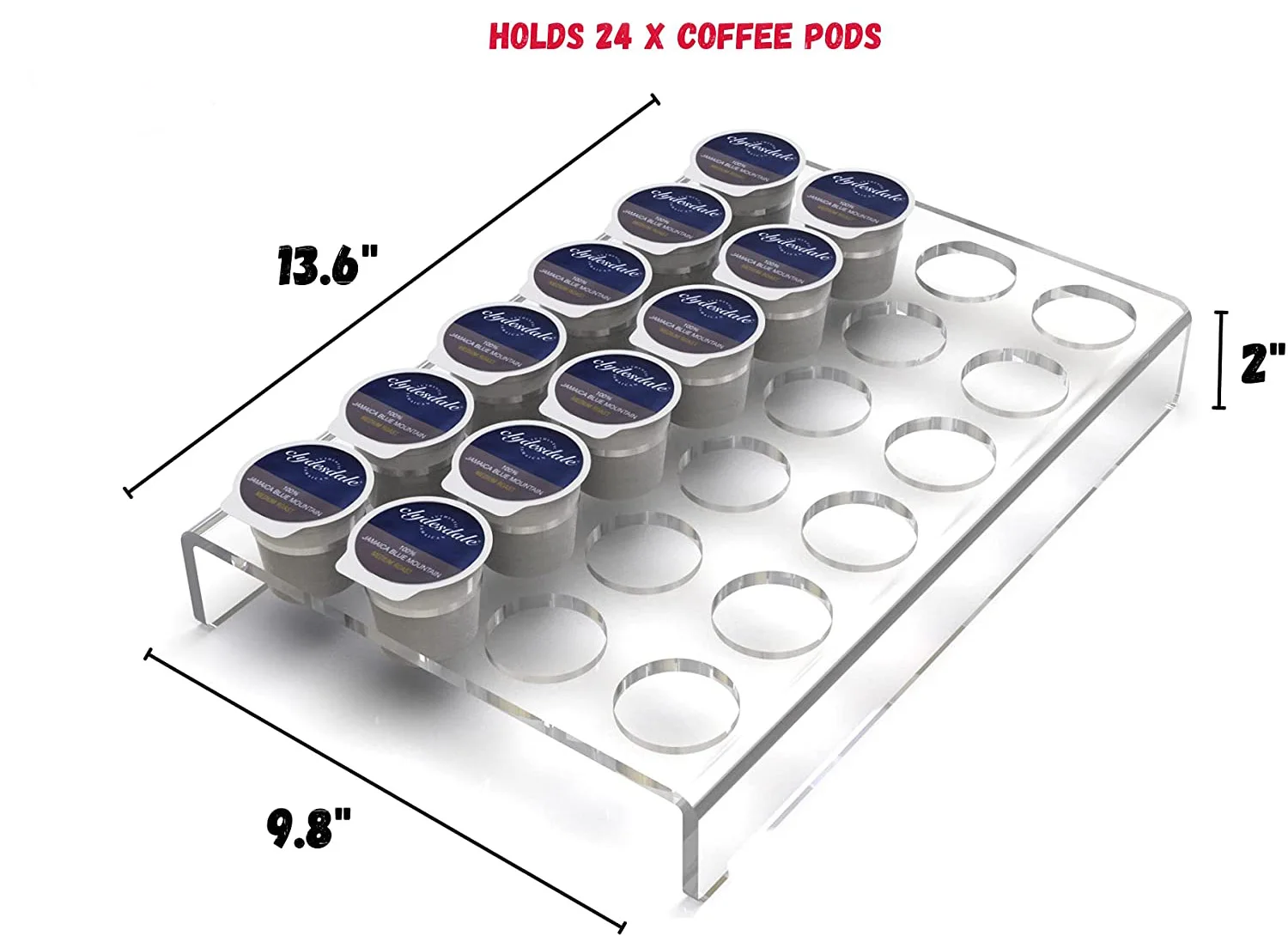 Wholesale Minimalist Design High Flux Premium Materials coffee pod k cup holder storage