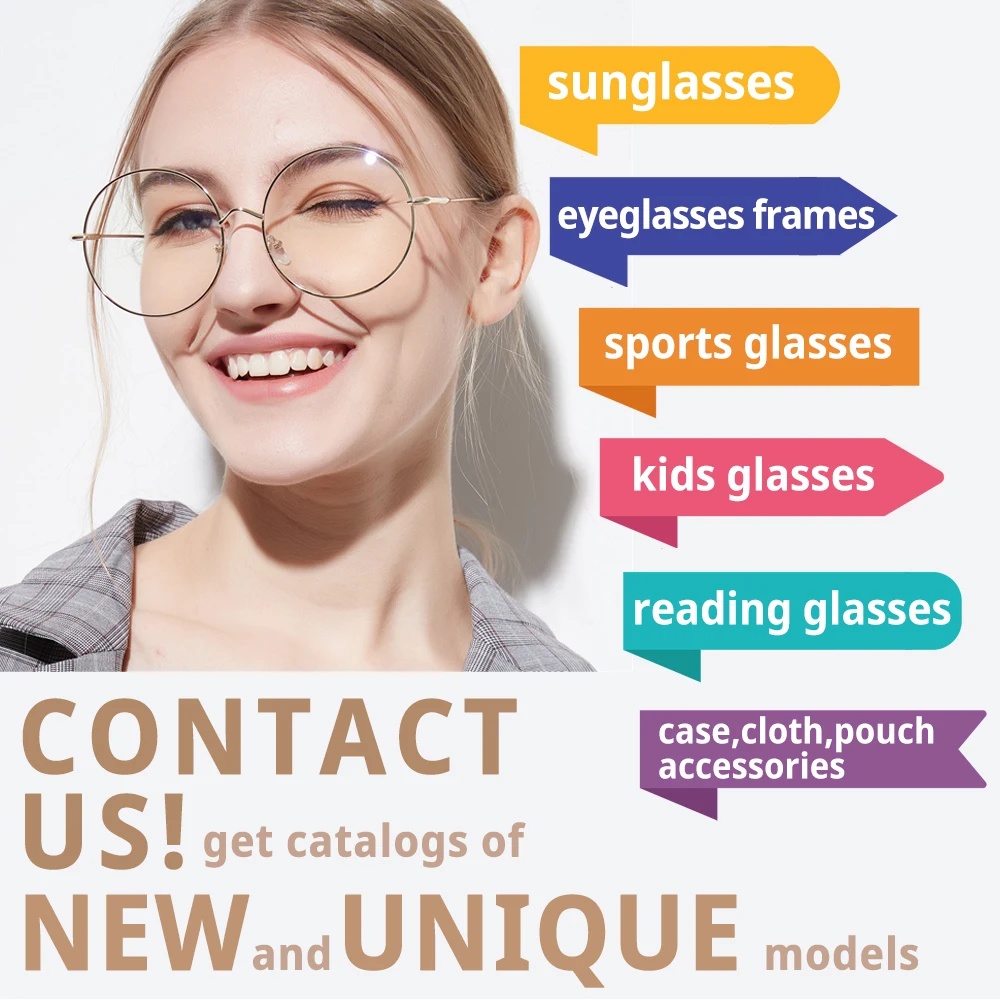 Sparloo 2320 unisex tr90 anti blue light blocking new styles lens cp arm chunky round optical frames eyeglasses