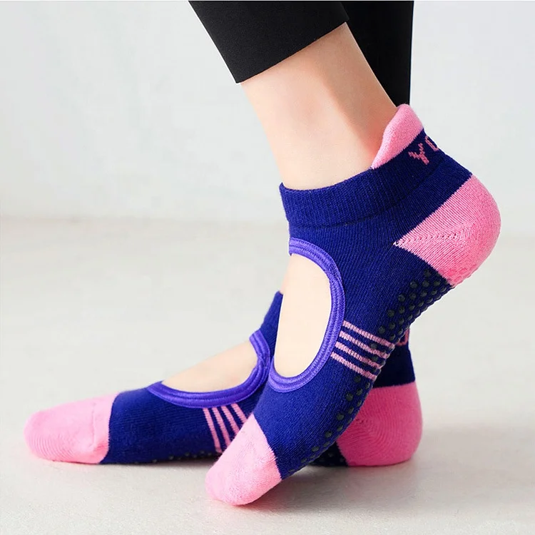 yoga fitness exercise grip socks women funny ankle socks NO-SHOW SOCKS