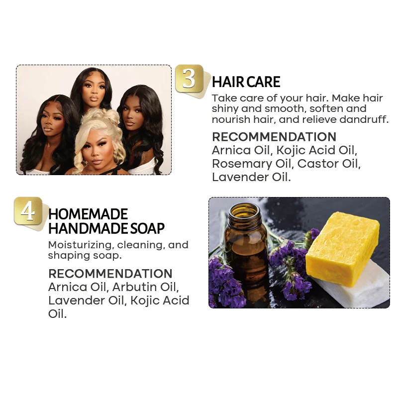 Alpine River 100% Natural Organic Body Whitening And Moisturizing Carrot Papaya Arbutin Olive Batana Busserole Oil For Dark Skin