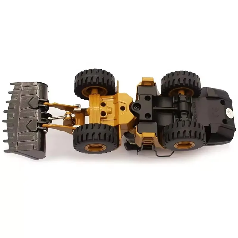 Construction Truck Alloy Toy Model Metal Small Diecast Bulldozer 1:50 SJY-1714 1/50 Scale Die-cast Dozer Engineering Vehicle