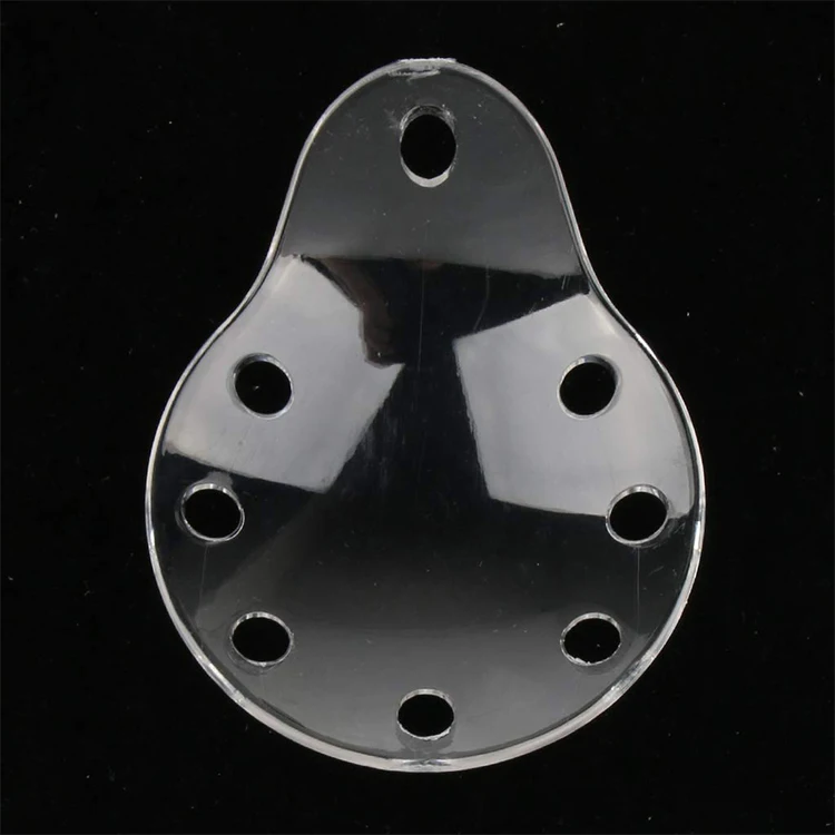 Best Sell Medical plastic material eight holes eye shield