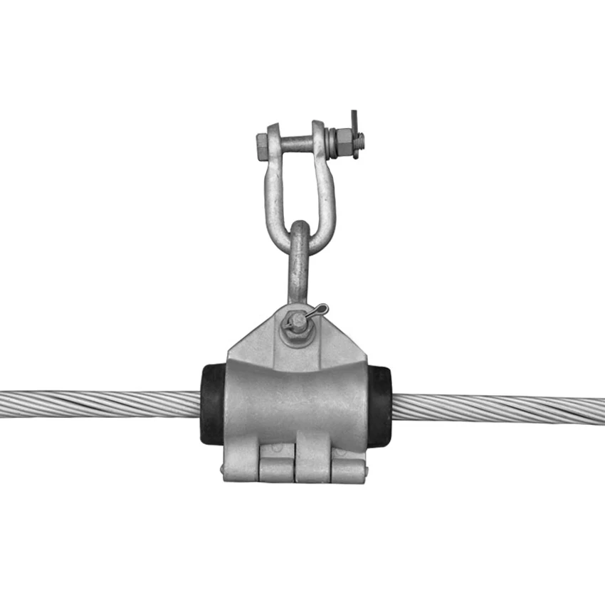 Reliable manufacturer suspension set for ADSS pre-twisted wire with single pre-design