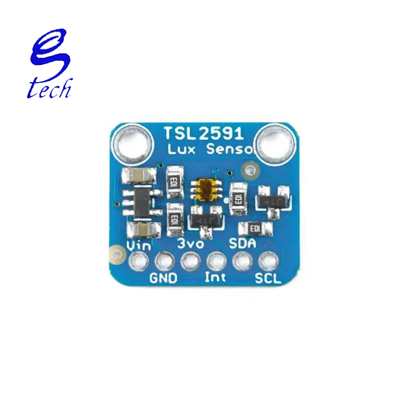 Высокодинамический цифровой 1980 оптический сенсорный модуль I2C датчик высокого диапазона инструмент разработки TSL2591