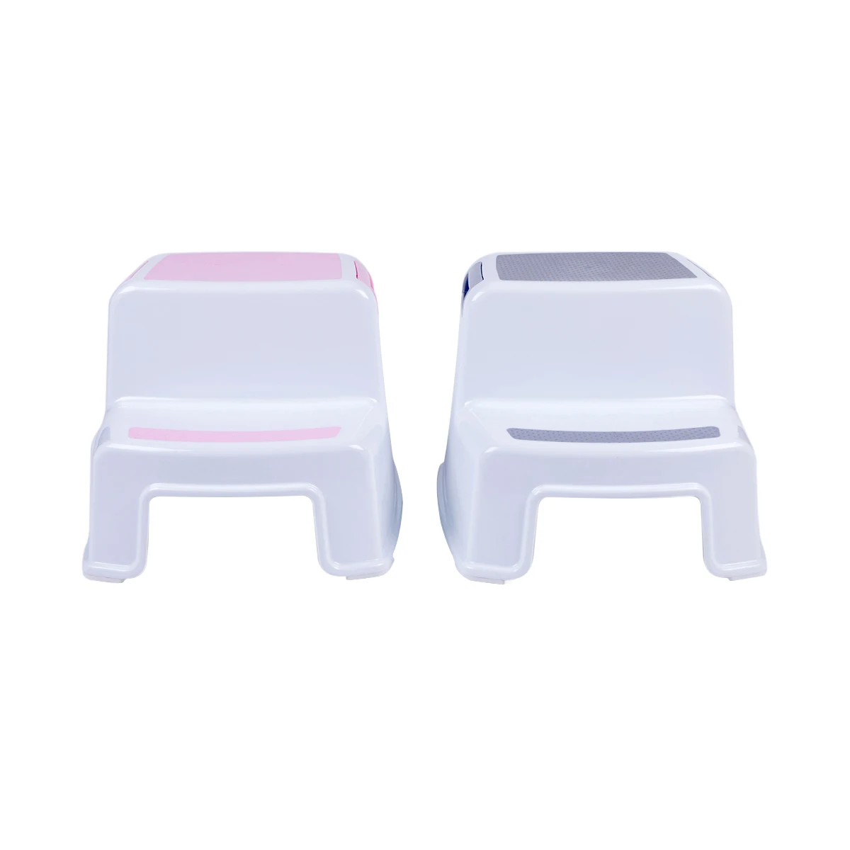 Anti-Slip Bathroom Baby Step Stool Kids Dual Height Step Stools Toddler Potty Training Step Stool
