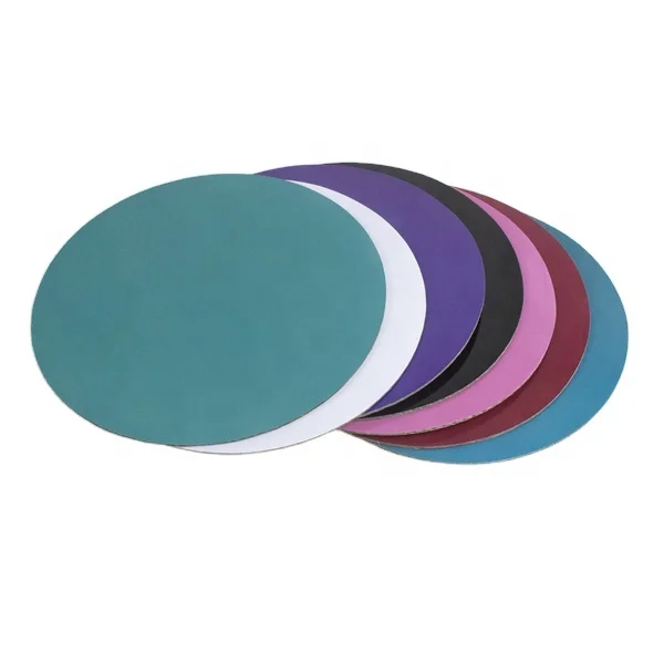 Round colorful spot printing food level 3 mm corrugated cake board