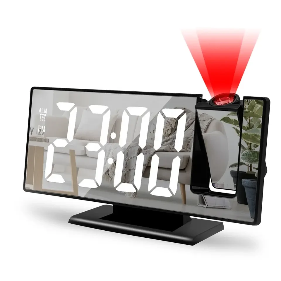 Led Projector Alarm of  USB powered   For Bedrooms