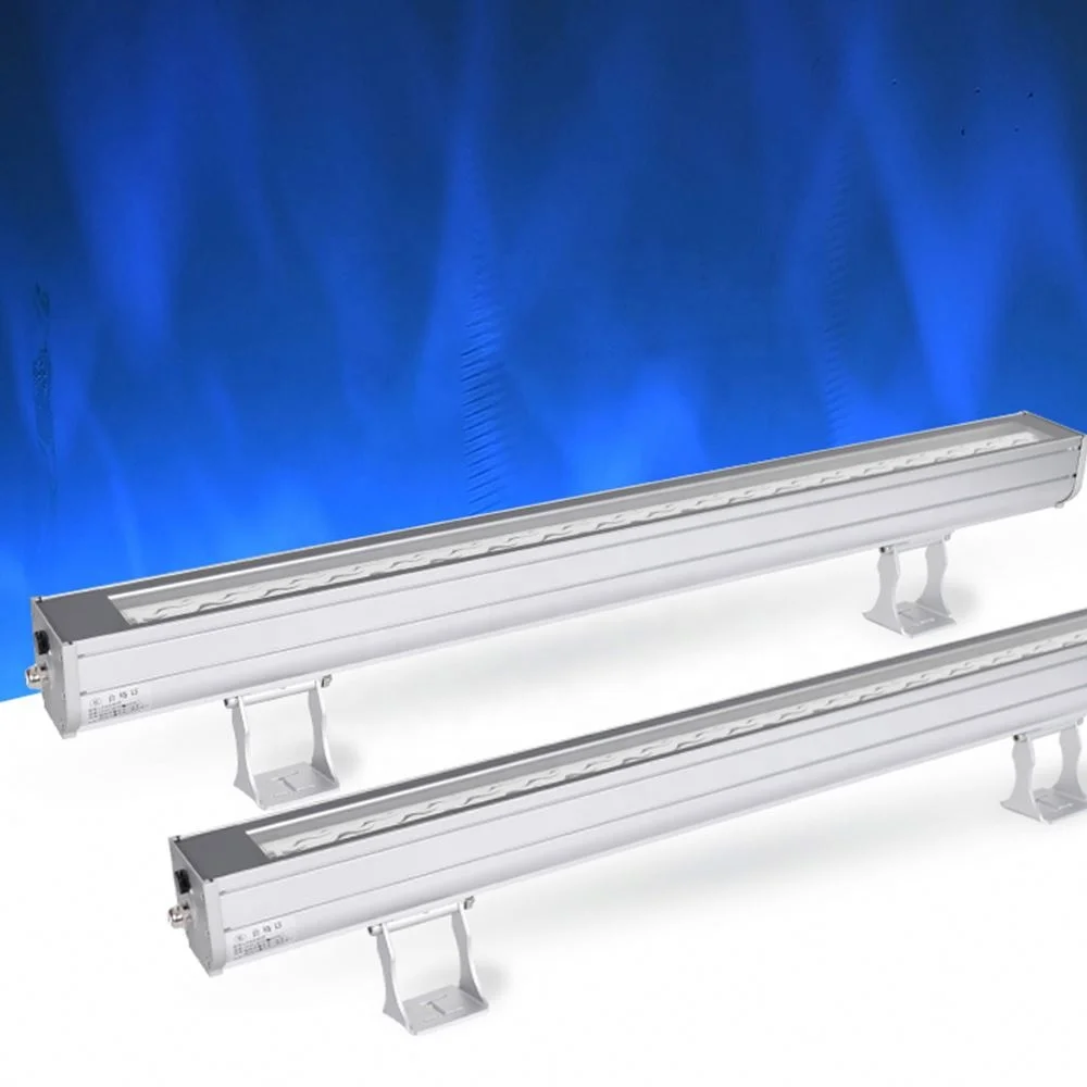 Ip65 Waterproof 60W Outdoor Building Decoration Water Pattern Rgb Led Pixel Light Bar Linear Wall Washer Light