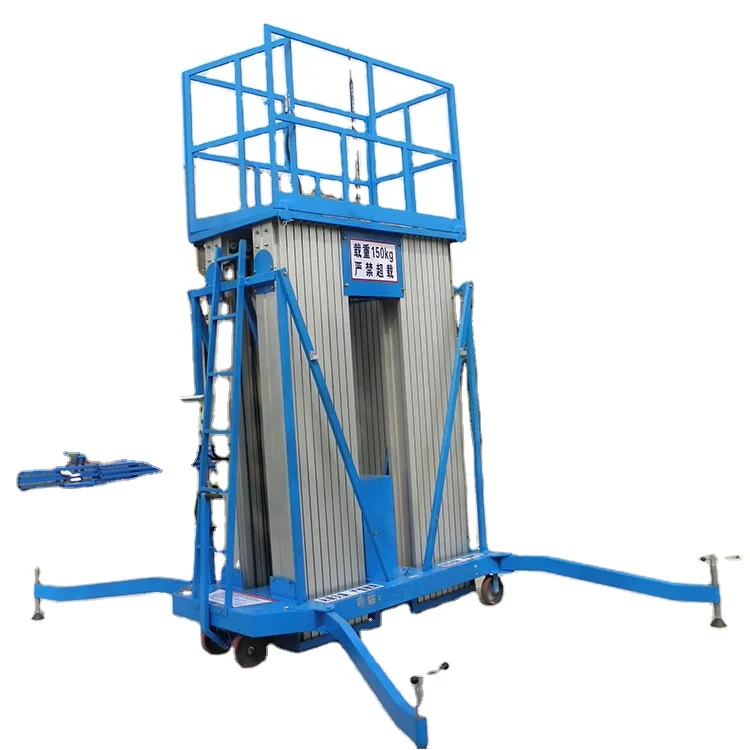 Factory Price Upright Lift Electric Mini Scissor Lift Portable Aluminum Lift
