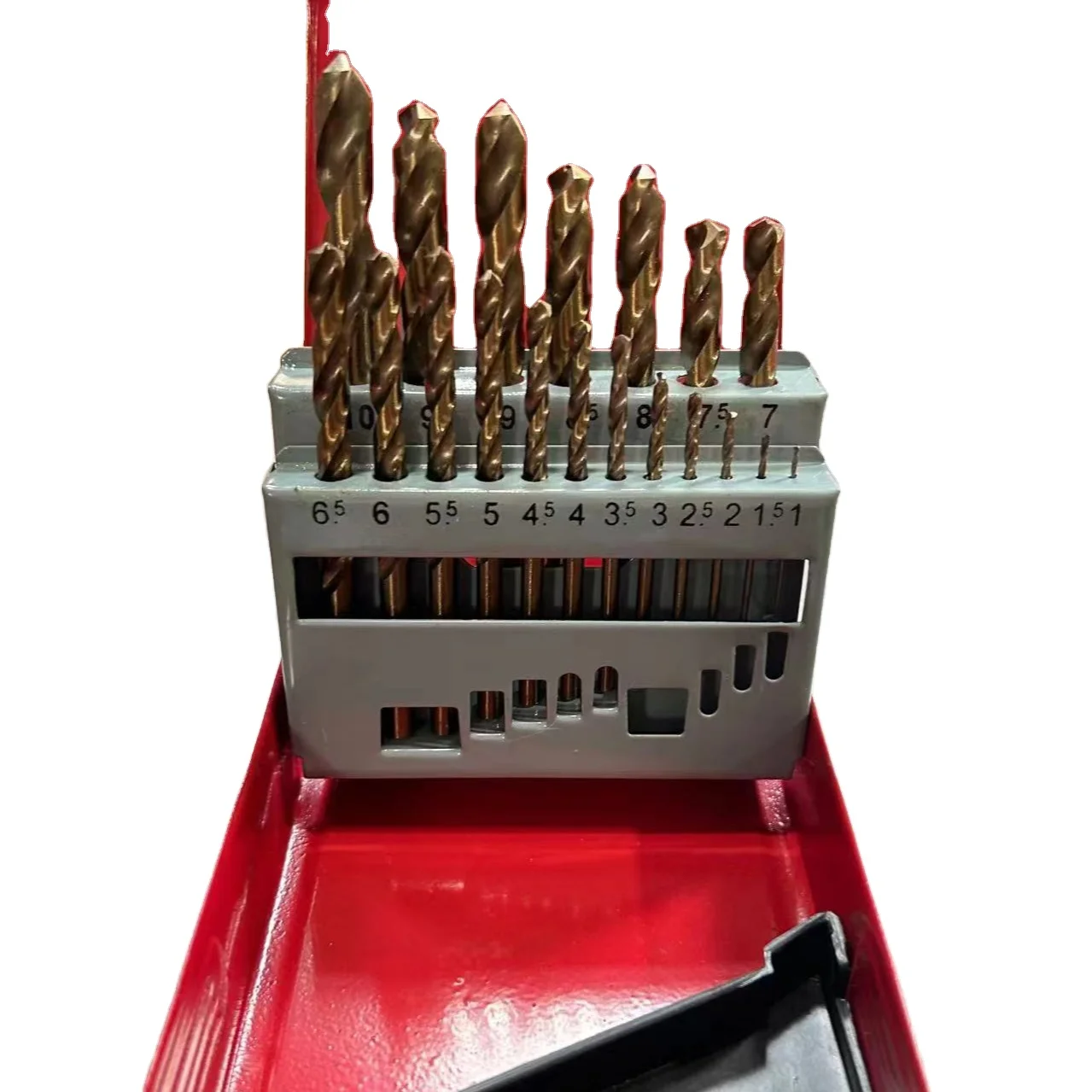 Hss M35 Drill Bits Set Din338 Hss 5% Cobalt Twist Drill Bit Straight Shank Drill Bits