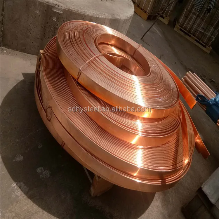 25mm Copper Strip Copper Coil Tape Manufacture For Water Heater