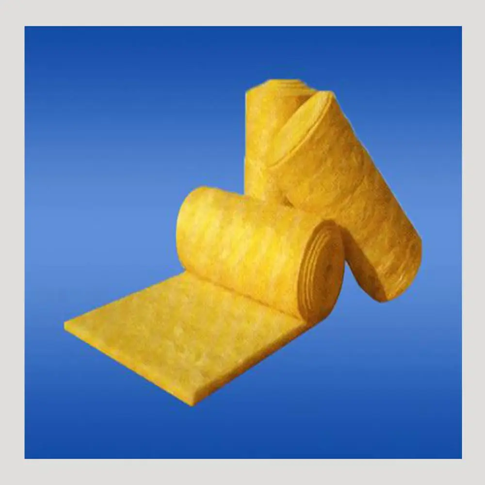 Competitive price heat insulation rock wool blanket roll for construction