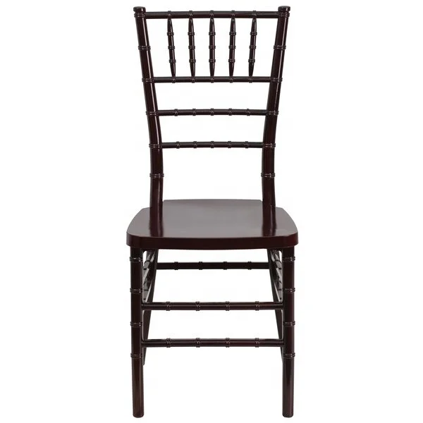 High Quality Hotel Banquet Wedding Party Plastic Resin Black Chiavari Chairs Wholesale