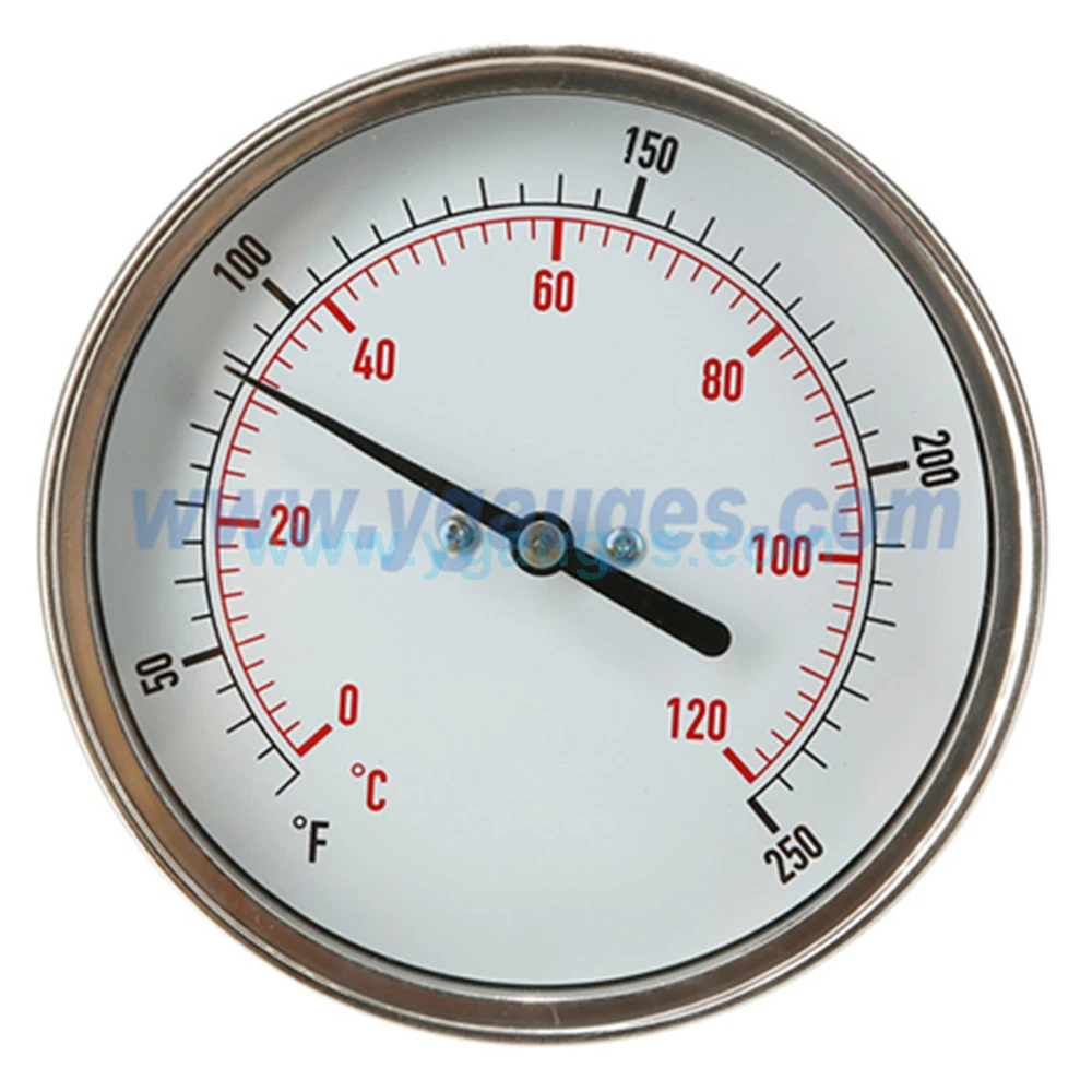 All stainless Steel Oven bimetal thermometer