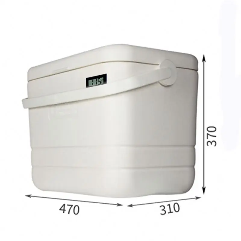 Low Thermal Isolated Keep Cold Kemin Quality Vaccine Cooler Box Real Time Plastic Blood Bag Blood Transport Cooler Box