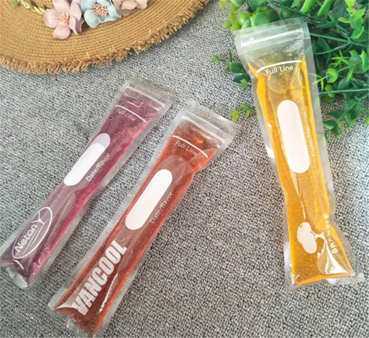 DIY tool disposable popsicle plastic bag ice cream mold packaging plastic bags