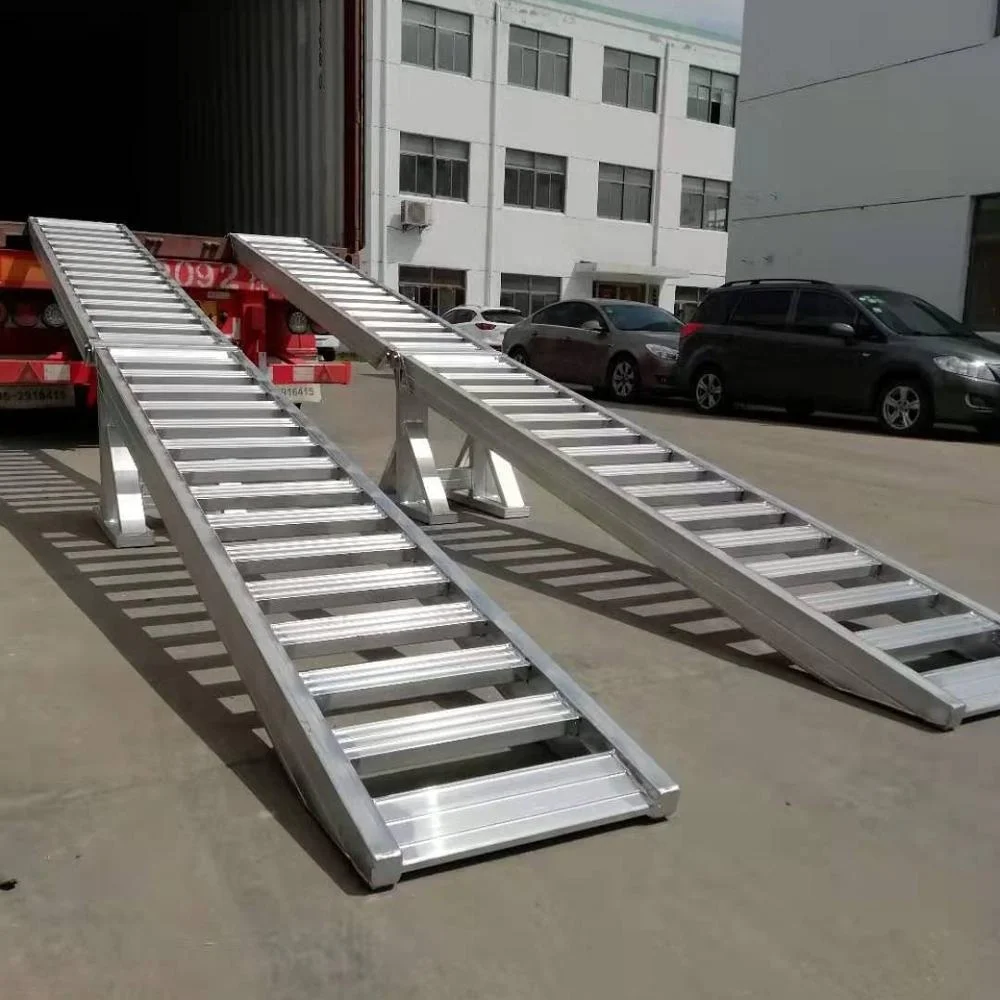 loading ramps for trailers could be folded Longer ramps