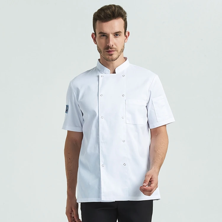 
Thick kitchen chef- uniform Guangzhou factory supply oem chef uniforms 
