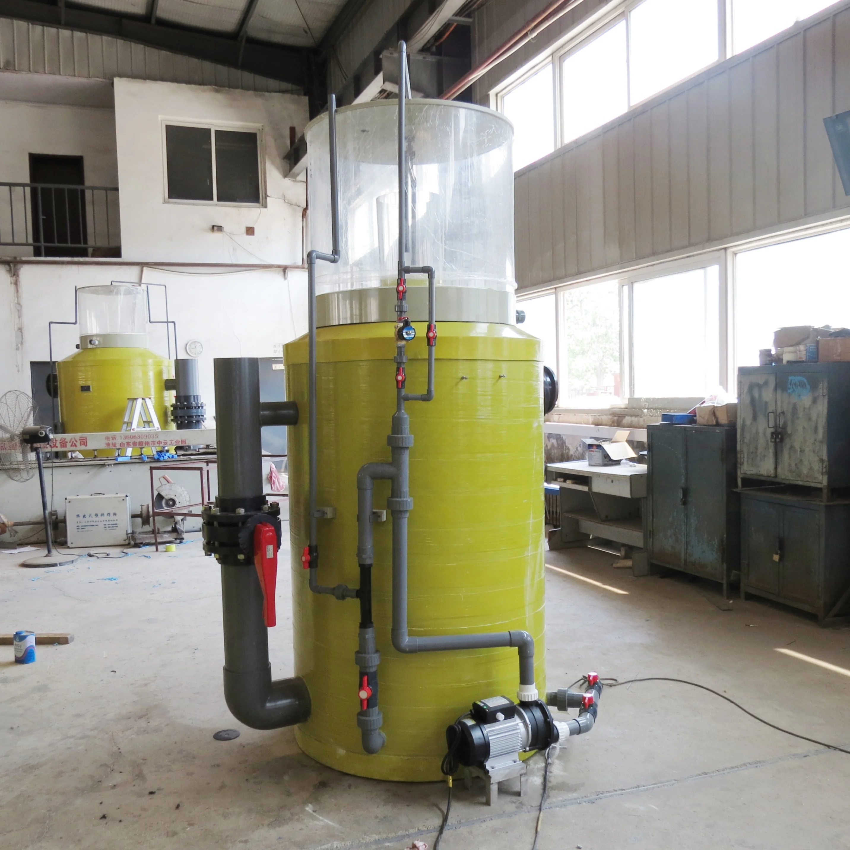 
 20 тонн/ч высококачественный деммер для белка, деммер для белкового аквариума, Фракционное устройство для пены  