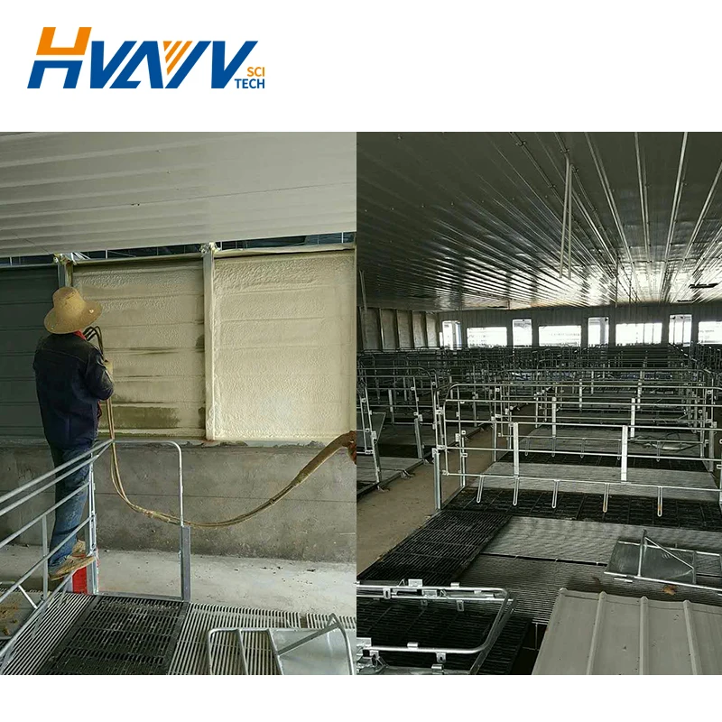 closed cell spray foam insulation rigid foam liquid polyurethane raw material polyol mdi for pipeline  polyol isocyanate