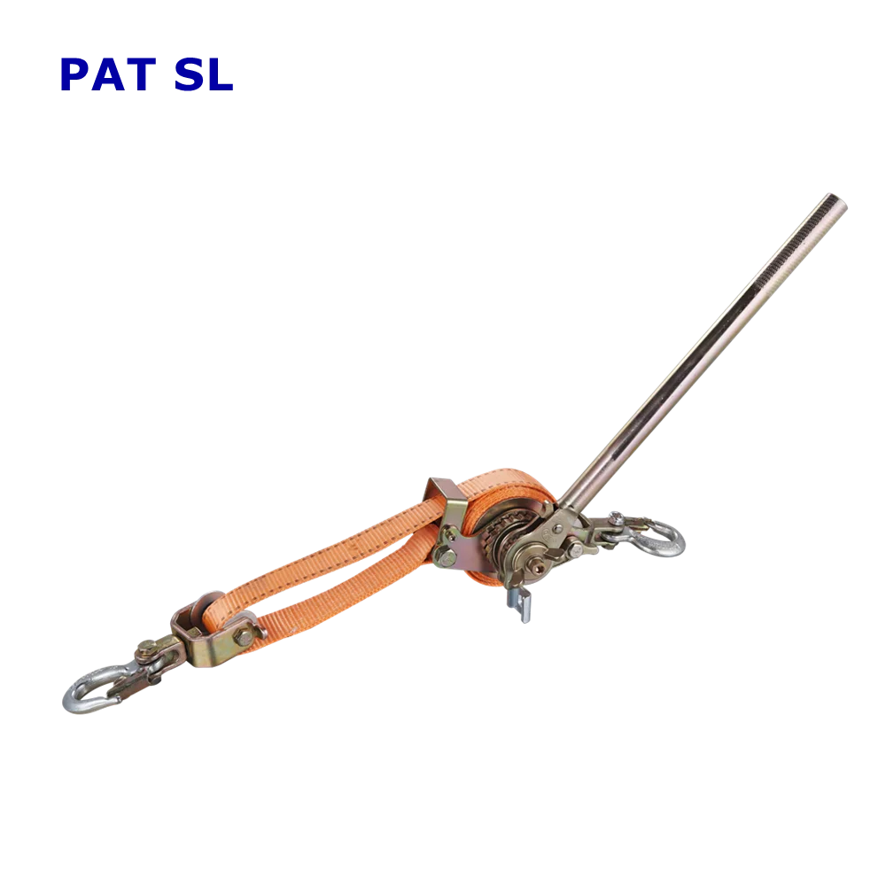 Top Quality 2 ton Wire Rope Cable Puller Hand Puller with webbing strap belt For Tightening Wire cable tightener