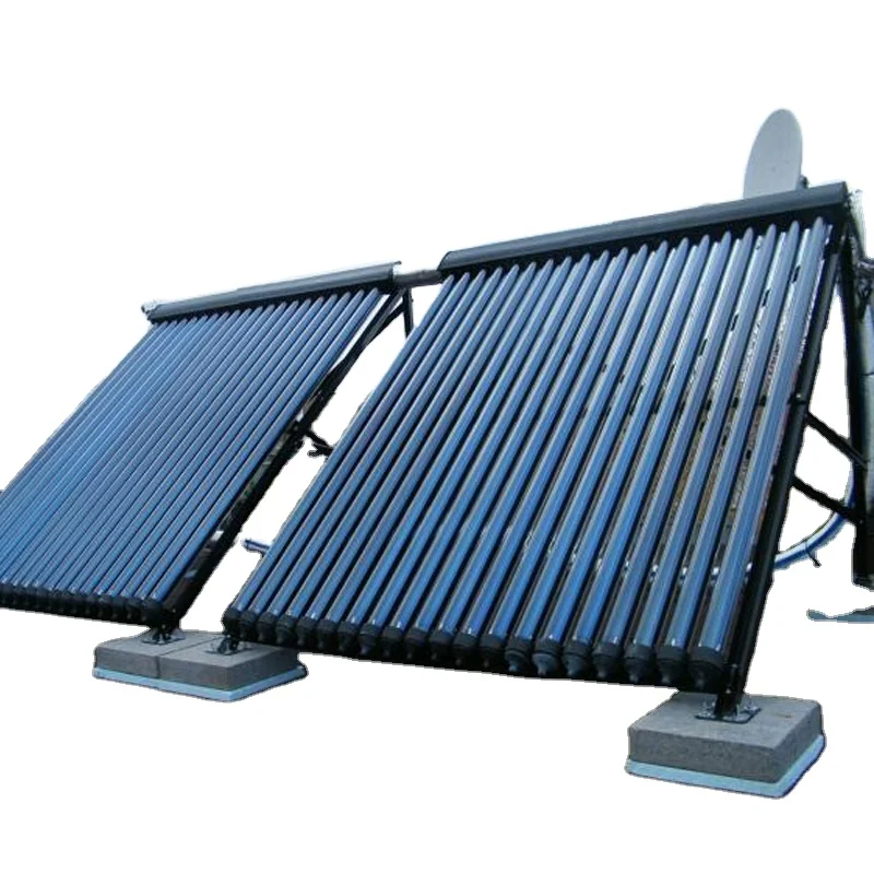 2024High Efficiency heat pipe Vacuum Glass 20 Tubes Solar heating Collector for water heater system