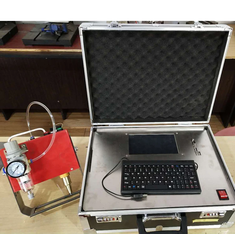 Touch screen control portable spot machine handheld dot peen VIN number marking engraving machine chassis number maker customize