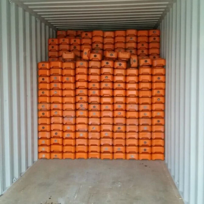 Temporary fence plastic base