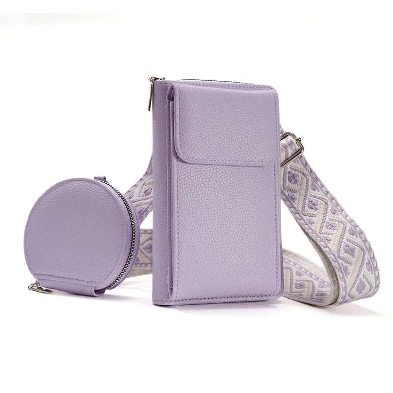 Mobile Phone Bags Waterproof Cell Phone Security Bags with Coin Purse Cellphone Pouch Card Holder Clutch Wallet Crossbody Bags