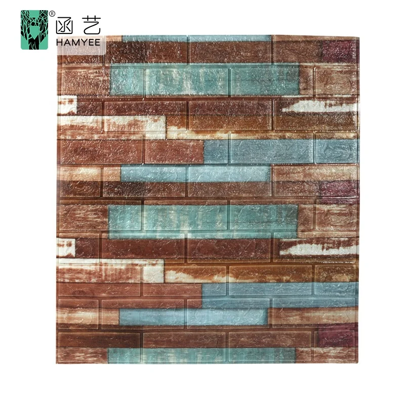 China factory universal soft panel sticker 3d wallpaper sticker interior decoration