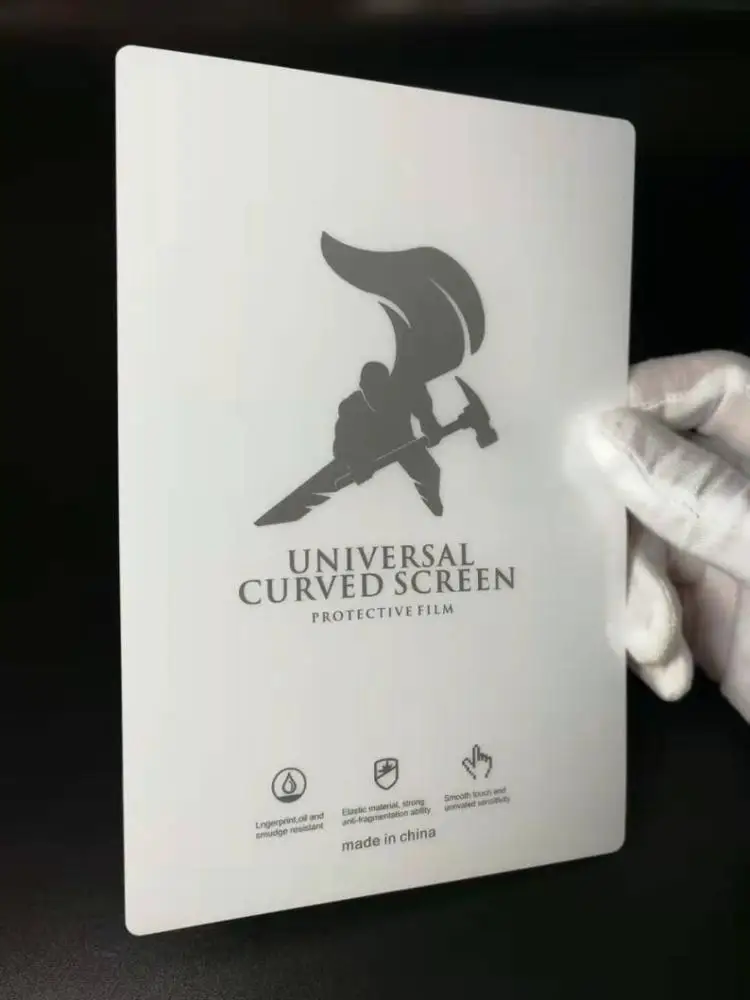 Universal Mobile Phone Screen Protector Membrane TPU Hydrogel Film Soft Hydrofilm For Cutting Machine