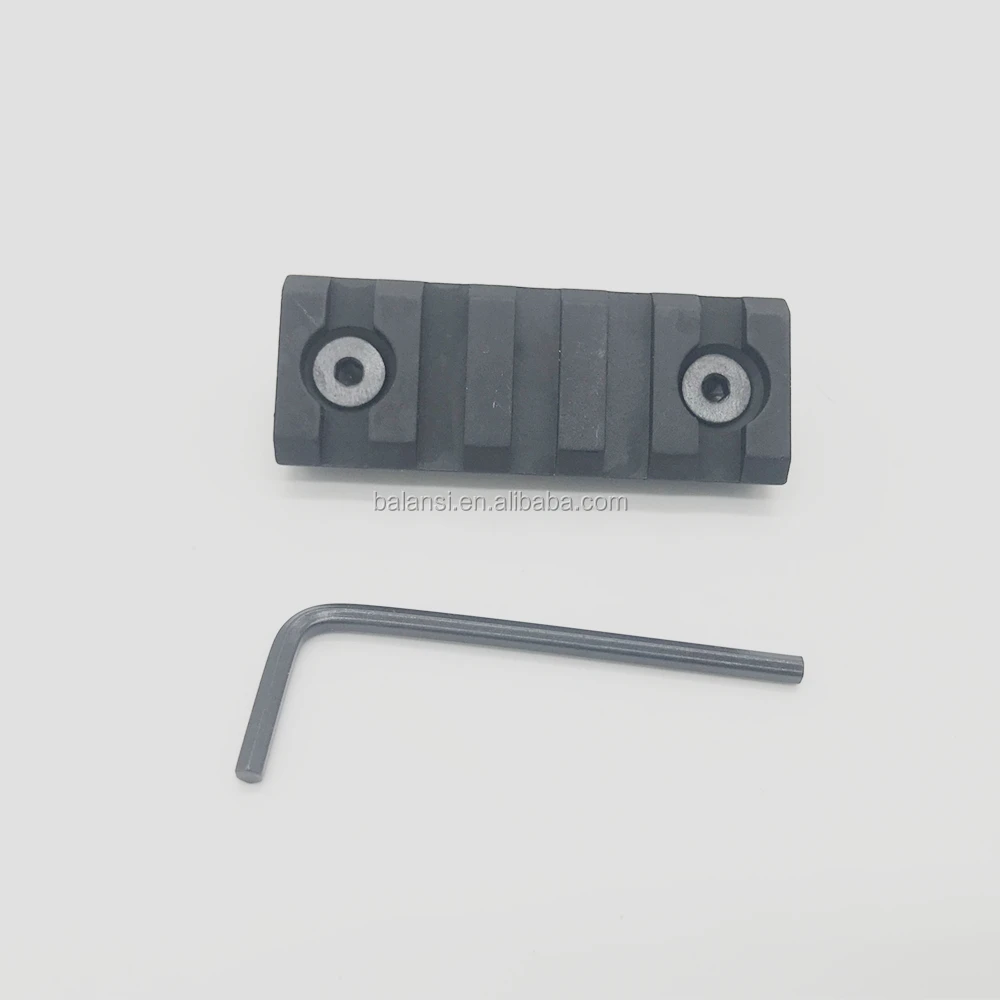 5 Slot Keymod Rail Section Picatinny Rail for Key Mod Handguard Mount Rail Sytstem