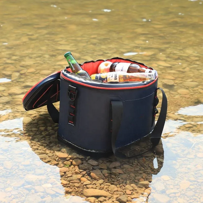 Custom 30L 840D TPU Cooler Dry Bag Waterproof Food Delivery Cold Thermal Soft Insulated Cooler Bags Soft Cooler Yetii