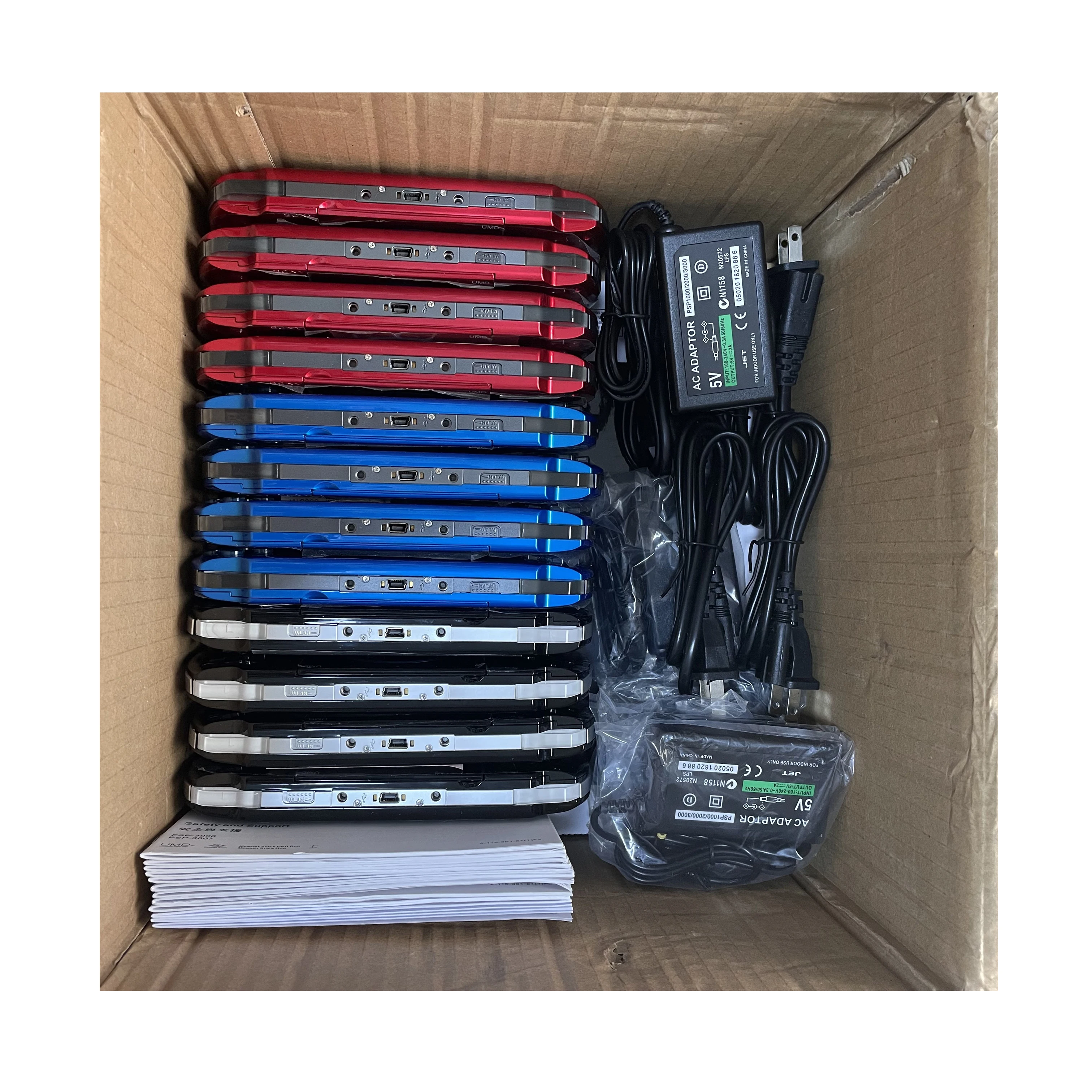 Free Shipping 10pcs By DHL!!! Hot Sale!!  For PSP 3000 Handheld Game Player  ( Original And Refurbished )