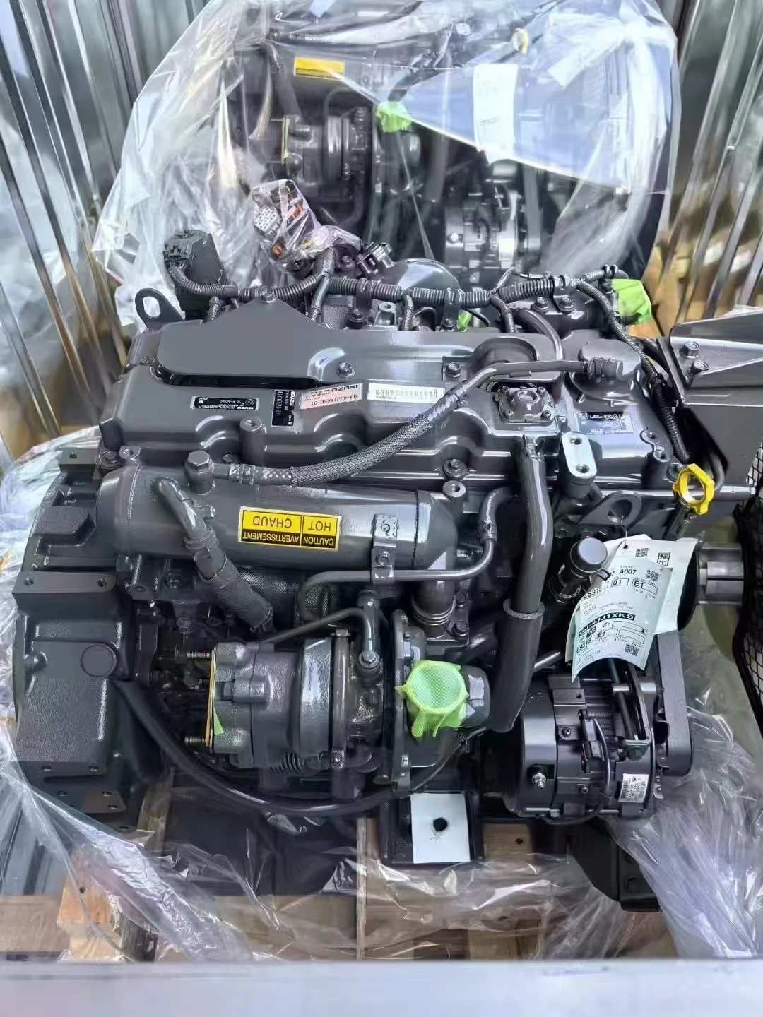 4JB1 Engine Turbo 4 Stroke Motor Engine for Isuzu 4JB1T Diesel Engine Assembly Complete With Gearbox