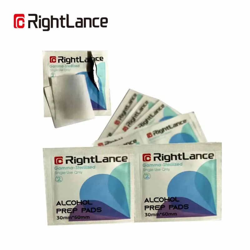 Ruicheng 70% Isopropyl Alcohol Prep pads/swab