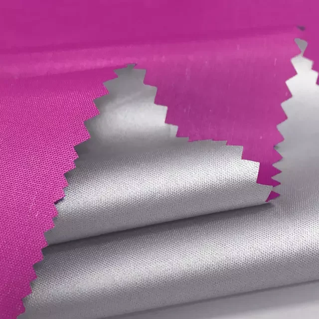 China Factory Direct Sales 100% Polyester 190t Taffeta Waterproof Sliver Coated Fabric For Car Cover
