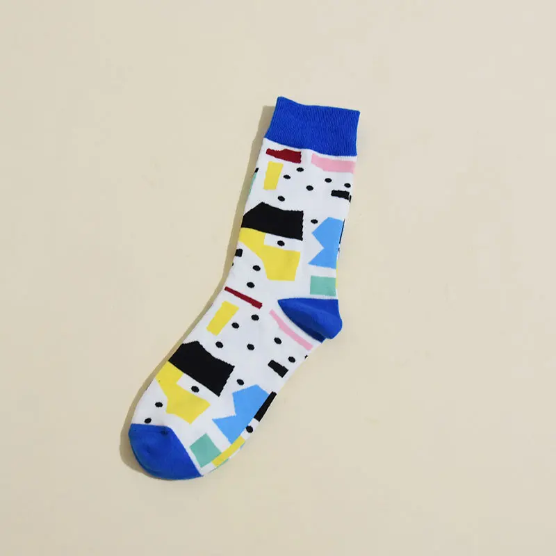 Custom Colorful Cotton Fruit Anime Cartoon 100% Cotton Cozy Crew Women Men Funny Fashion Socks