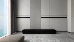 VIVIDSTORM Motorised Laser TV Cabinet Monte Carlo TV stand projection screen integrated cabinet for all UST projector