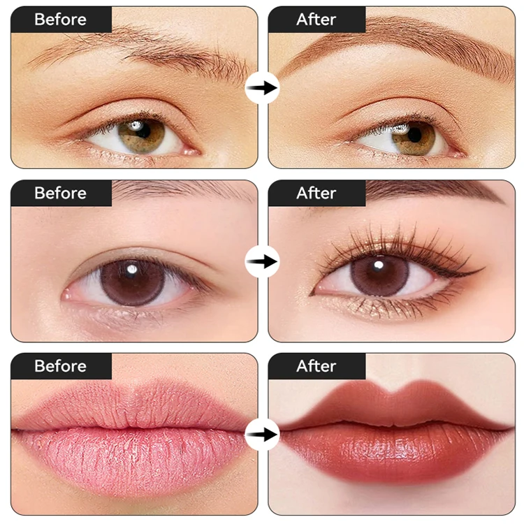 Лидер продаж современные органические пигментные чернила для татуажа губ оптовая продажа постоянные и полупостоянные бровей