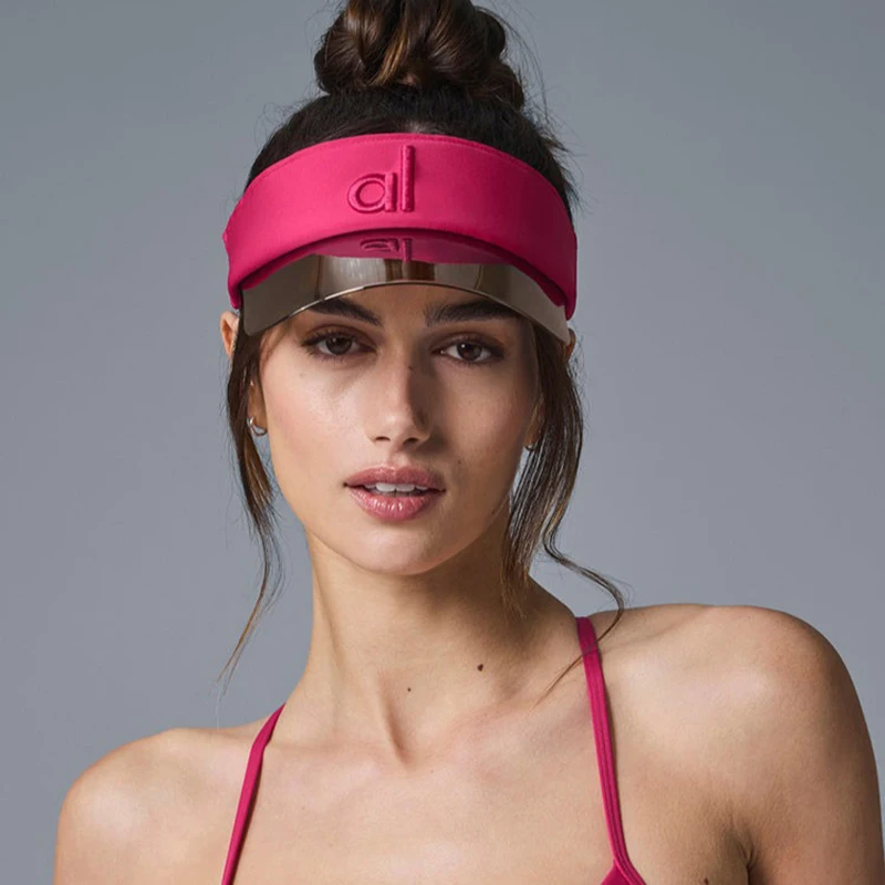 Wholesale AL O Fashion TPU plastic empty air top Baseball cap trucker hat unisex sun visor hat for sports golf