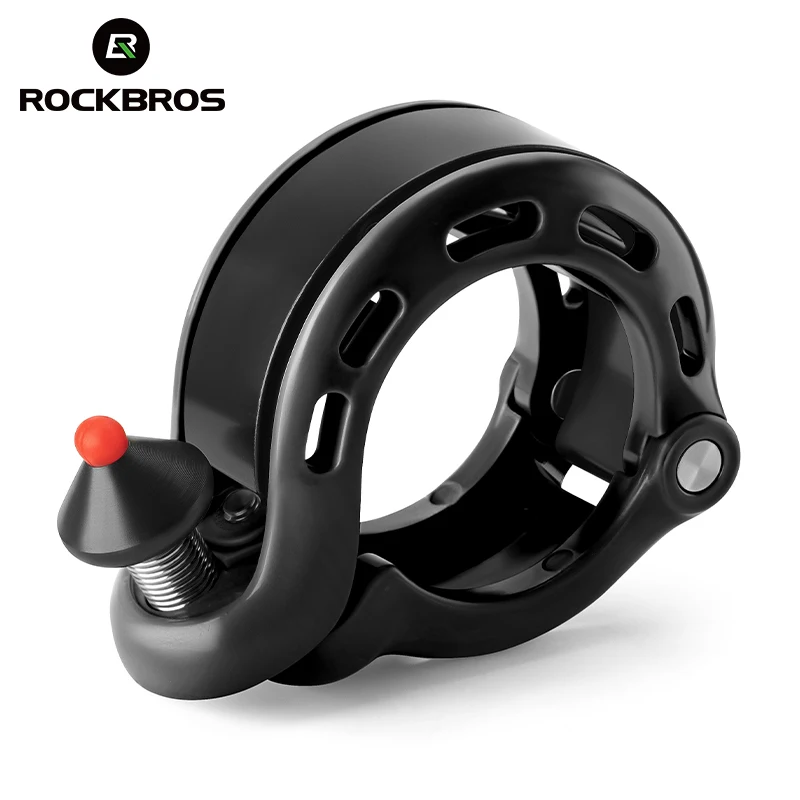ROCKBROS New Bike Bicycle Bell Ring Waterproof Ride Bell Ultralight Anti-Rust 100 High Decibels Bike Bell